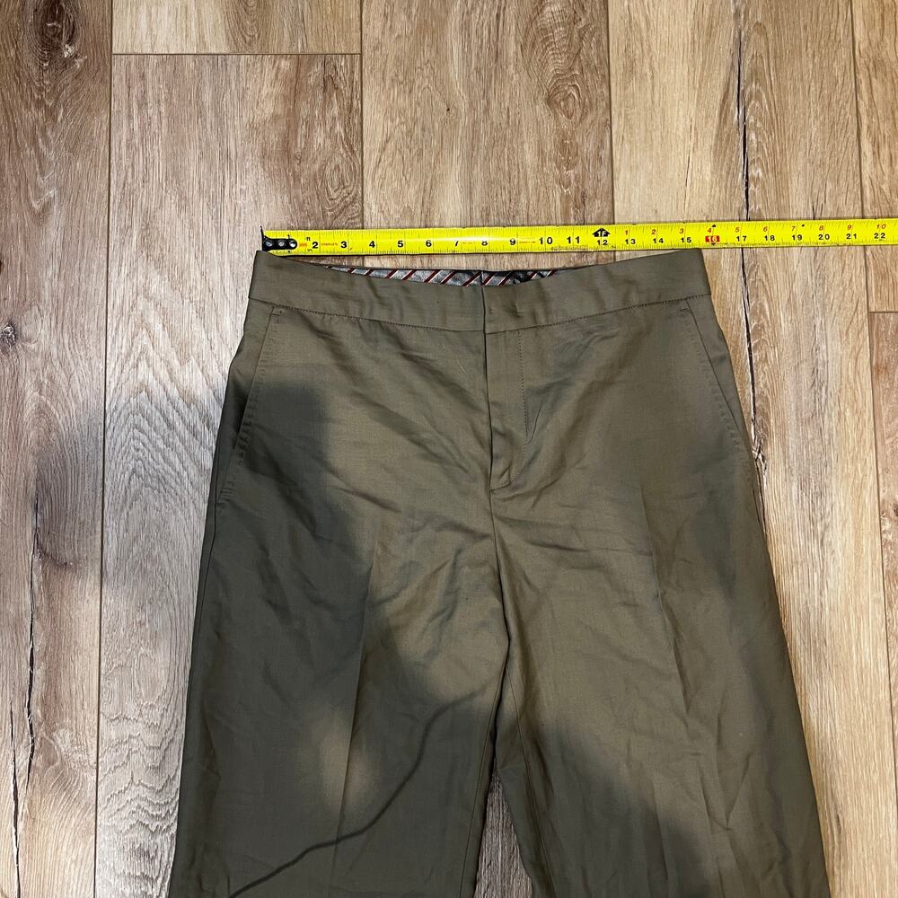 ETRO Women's Flared Trousers Size IT46/ US10 In Green - Picture 3 of 7